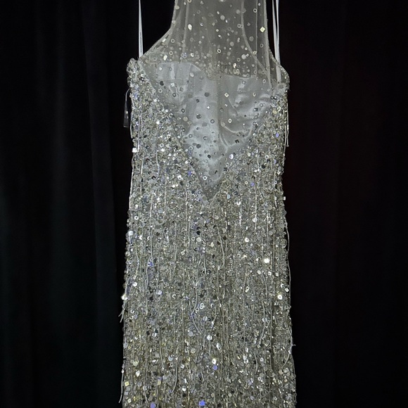 Alyce Design Silver Cocktail  dress - Picture 1 of 6